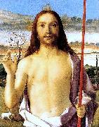 Gentile Bellini Christ Blessing oil painting reproduction